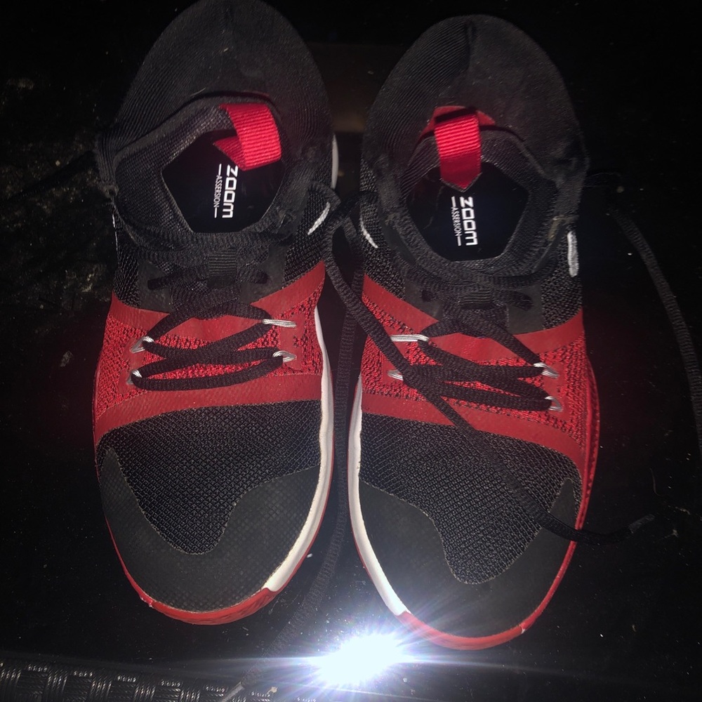 Boys youth Nike basketball sneakers